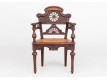 Desk with armchair