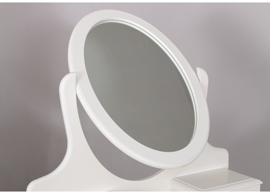 Commode with mirror