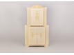Corner dish cabinet