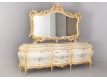 Commode with mirror