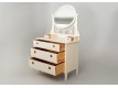 Commode with mirror