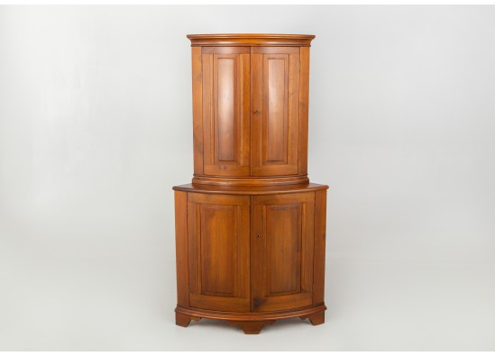 Corner dish cabinet