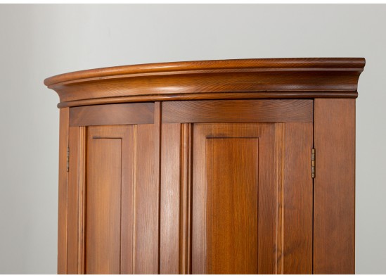Corner dish cabinet