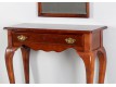 Console with mirror