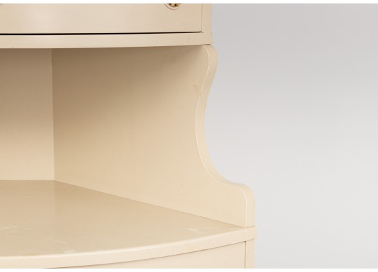 Corner dish cabinet
