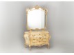 Commode with mirror