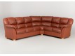 Leather corner sofa