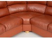 Leather corner sofa