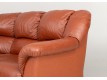 Leather corner sofa