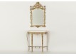 Console with mirror