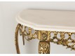 Console with mirror