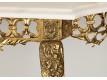 Console with mirror