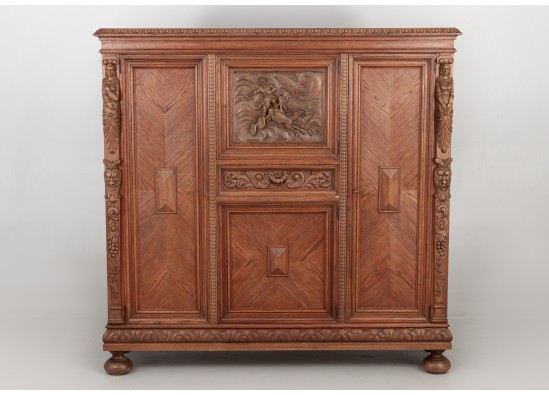 Bookcase - Dish cabinet