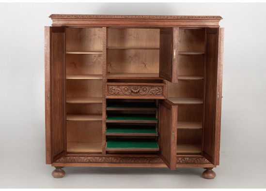 Bookcase - Dish cabinet