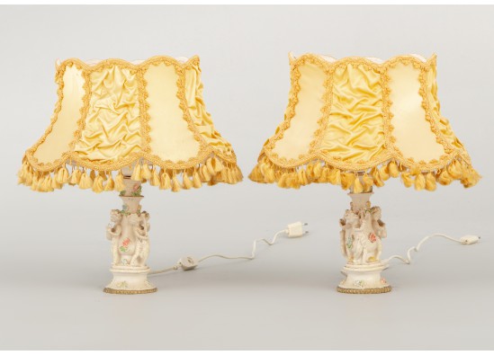 Table lamps set (2 items)