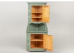 Corner dish cabinet