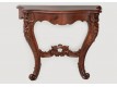 Console with mirror