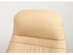 Chair with pouf