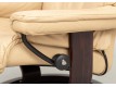 Chair with pouf