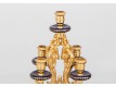 Clock and two candlesticks