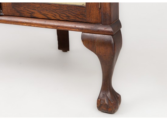 Corner dish cabinet