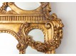 Console with mirror