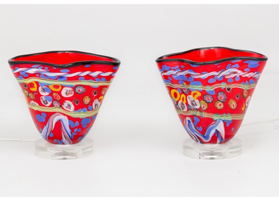 Table lamps set (2 items)