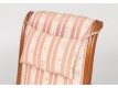 Chair with pouf