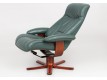 Chair with pouf
