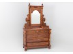 Commode with mirror