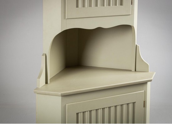 Corner Dish Cabinet