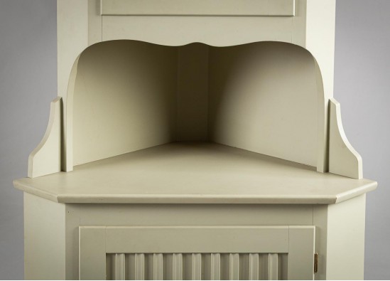 Corner Dish Cabinet