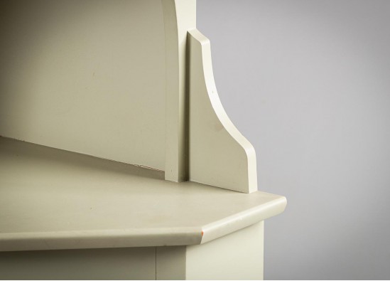 Corner Dish Cabinet