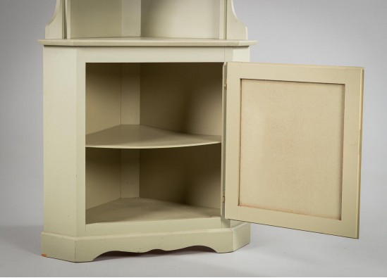 Corner Dish Cabinet