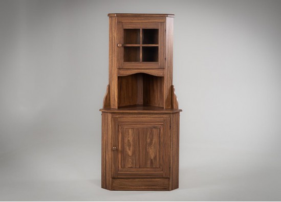 Corner Dish Cabinet