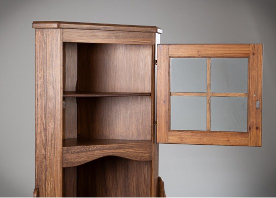 Corner Dish Cabinet
