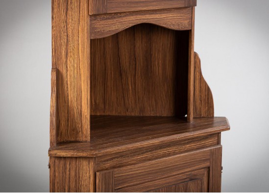 Corner Dish Cabinet