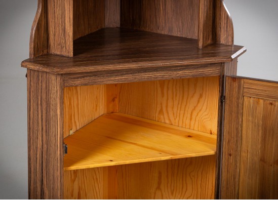 Corner Dish Cabinet