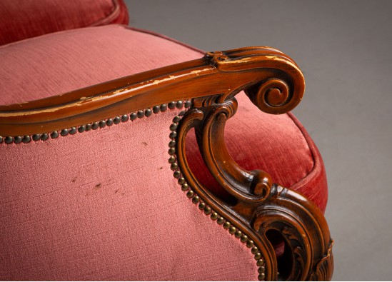 Old-fashioned bench