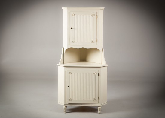 Corner Dish Cabinet