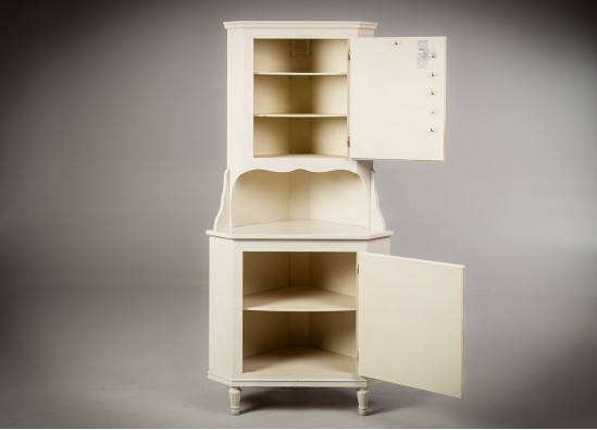 Corner Dish Cabinet