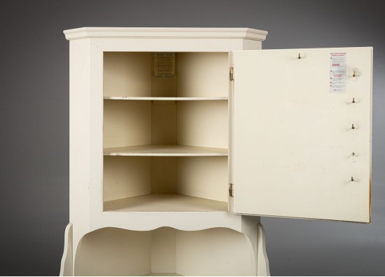 Corner Dish Cabinet