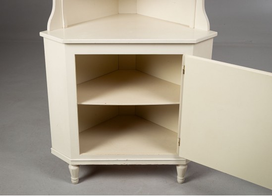 Corner Dish Cabinet