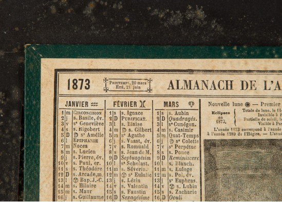 Lithography - Calendar