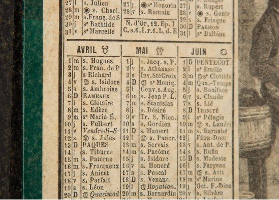 Lithography - Calendar