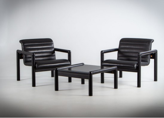 Armchairs (2 items) + Table