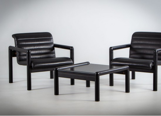 Armchairs (2 items) + Table