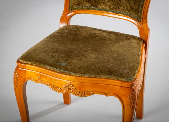 Chair + Pouffe