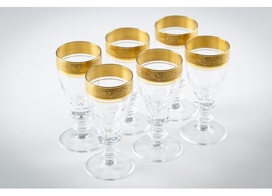 Set of glasses + sweetbox