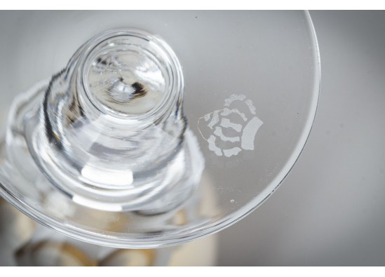 Set of glasses + sweetbox